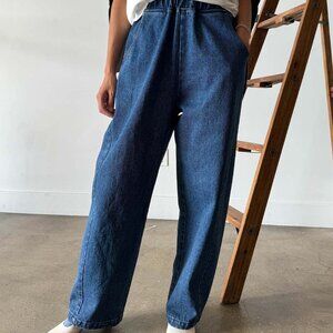 Le Bon Shoppe Long Arc Pants | Blue Denim